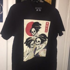 Riot Society Japanese Skulls T-Shirt